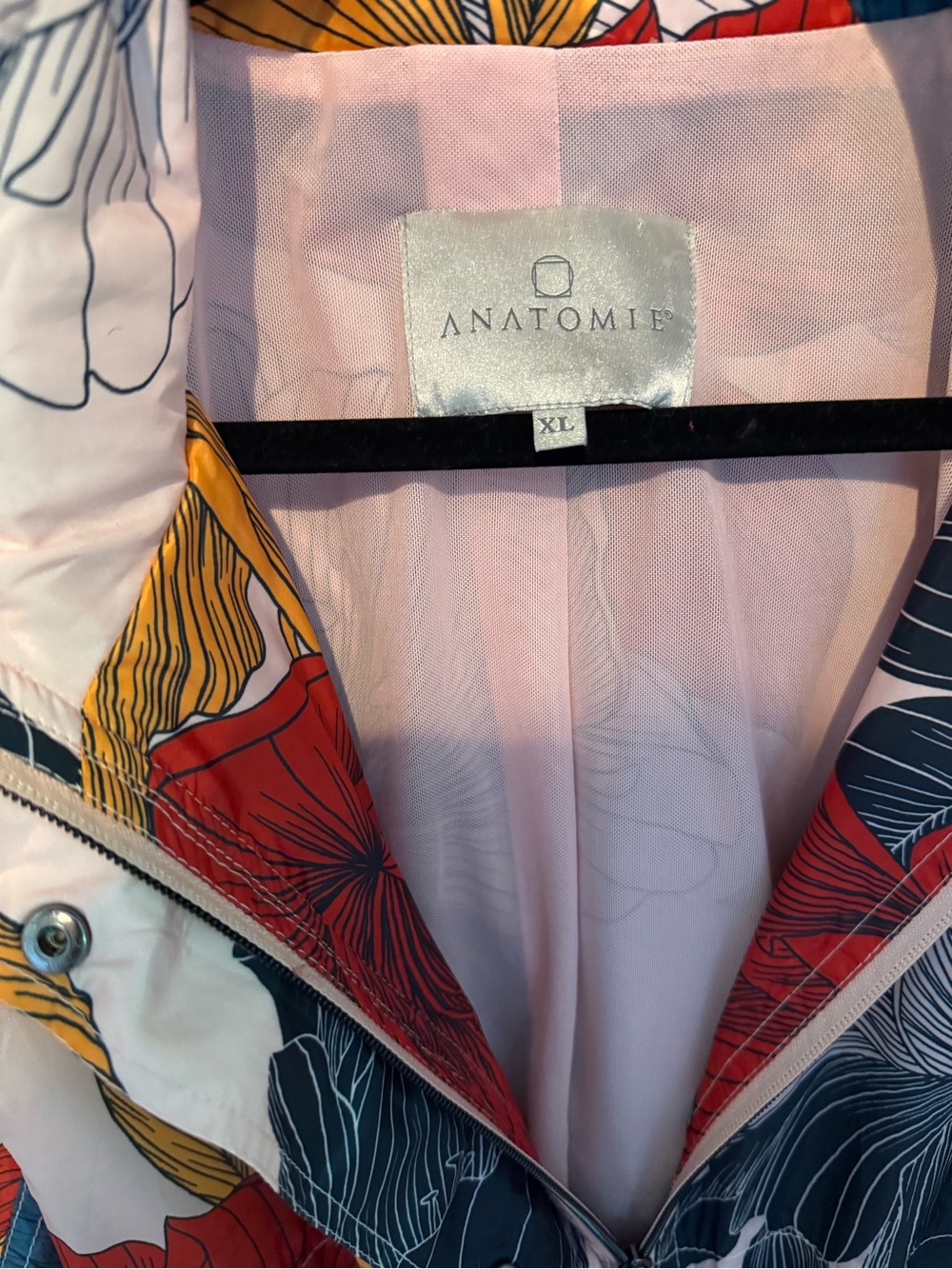🌹 Anatomie Women’s Romana Windbreaker in Secret Garden - Size XL - Picture 3 of 11